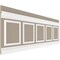 Ekena Millwork Wainscot Paneling Kit, Urethane, 94-1/2 in L, Factory Primed WPKUSQ011P032 - alternate 5